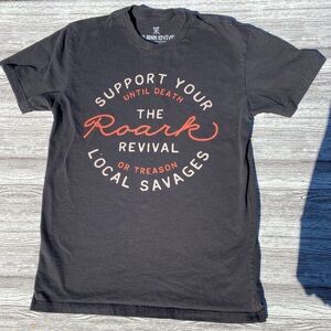 Black Graphic Tee for Men